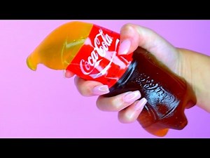 DIY Giant Gummy Cola Bottle - How To Make Giant Gummy Coca-Cola Bottle At Home (Recipe)