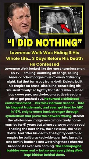 Lawrence Welk Was Hiding It His Whole Life… 3 Days Before His Death He Confessed#shorts