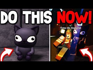 How To COMPLETE TOMOS LOST CAT QUEST in THE FORGE! (Tomo's Cat Location) Full Guide Roblox