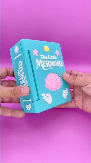 Little Mermaid Storybook Diorama 📖🧜‍♀️✨