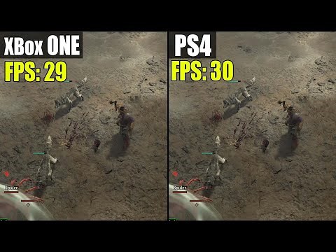 Diablo 4 on Xbox ONE vs. PS4 | Loading, Graphics, FPS Test