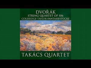 Dvořák: String Quartet No. 13 in G Major, Op. 106: I. Allegro moderato