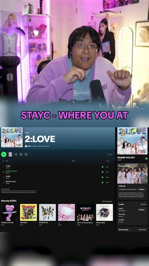 THIS SONG IS SO GOOD FOR A BSIDE!! #stayc #2L0VE #swith #kpop #스테이씨