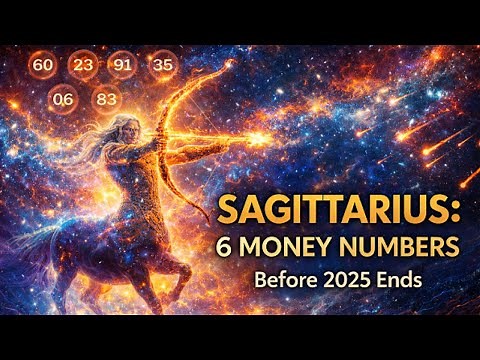 SAGITTARIUS — These 6 Numbers Could Bring You Major Wealth Before 2025 Ends