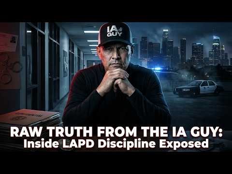 The IA Guy Marlon Marrache: LAPD Discipline, Internal Affairs Secrets & Podcast Rise
