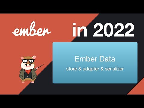 Ember.js tutorial for beginners #10 Ember data, store, adapter, serializer (2022)