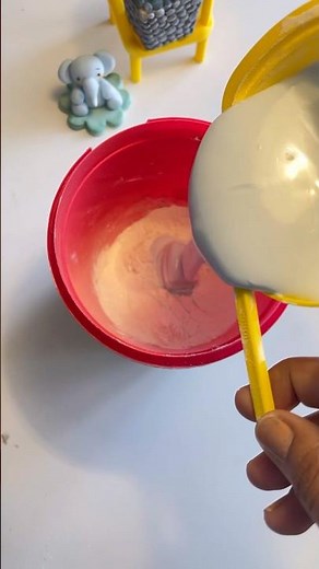 Make air dry clay with me | How i make my air dry clay ​at home‪@CraftedWithClay‬ #clayart #handmade