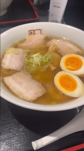 新しく出来た喜多方ラーメン 坂内 で最初にミニチャーハンの後に喜多方ラーメン。美味しかった！ #喜多方ラーメン #夕食 #坂内 #ramen #dinner #yammy #喜多方ラーメン