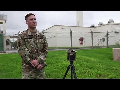 MWS-M625 Remote Automated Weather Station at Kadena Air Base, Okinawa, Japan