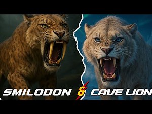 Saber-Tooth vs Cave Lion vs American Lion | Who Was the Ultimate Ice Age Predator?