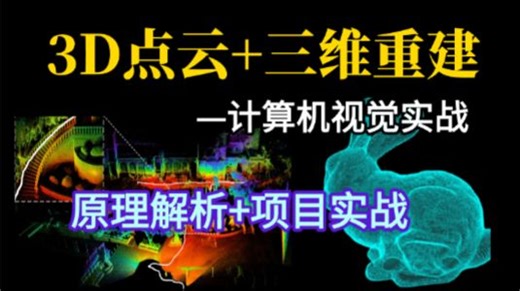 强推！【三维重建 3D点云】不愧是2026最全套保姆级教程!学完论文可随便发!原理入门 实战 论文全吃透!全程通俗易懂!AI/计算机视觉/点云/论文创新点