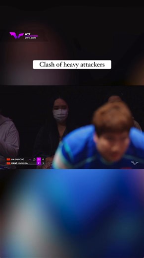 Top seed does not disappoint 😉 Lin Shidong powers past Liang Jingkun in a 4–2 showdown as he continues his title chase 🫱🏻‍🫲🏼 #WTTDoha #TableTennis | World Table Tennis