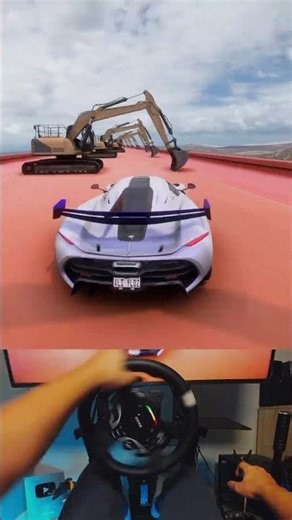 car drive||part 1||#ForzaHorizon5#Jesko #StuntDriving#Gaming#SimRacing#Shorts