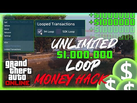 GTA V Online 1.67 FREE 1 Million Money Loop | Undetected