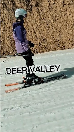 Skiing at Deer Valley Resort in Utah 🇺🇸 #DeerValley #DeerValleyResort #SkiUtah #skitrip #gopro