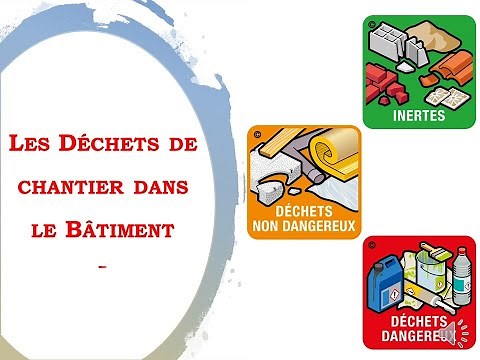 Le Tri des déchets dans le bâtiment