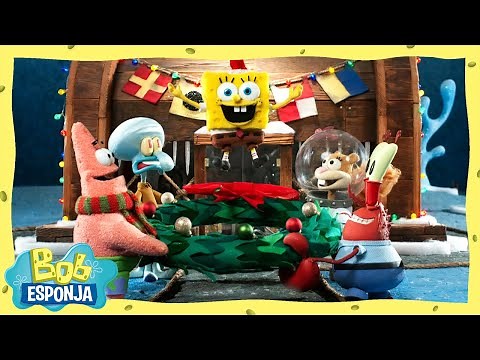 Bob Esponja Salva la Navidad | Bob Esponja en Español