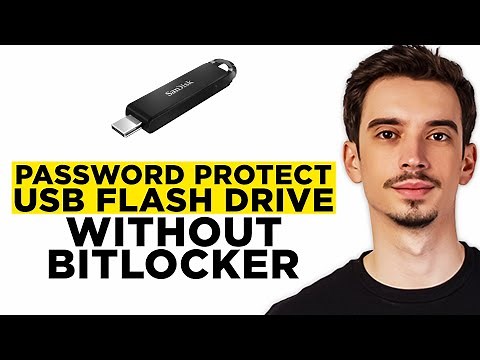 How To Password Protect a USB Flash Drive Without BitLocker (2025)