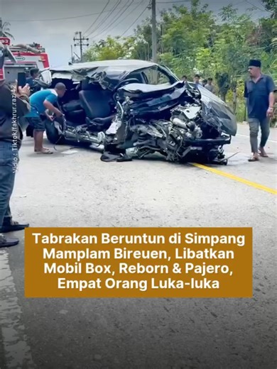 Kecelakaan Fatal di Jalan Nasional Banda Aceh–Medan