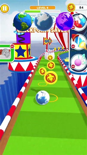 Same Balls - Going Balls, Circus Ball & Running Ball 3d