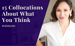 词语搭配 collocations #5 一网打尽词组与固定搭配，来吧，尝试最流利的英语口语说法！