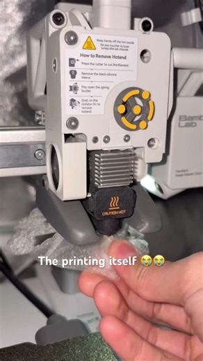 2.5 hour print just to see it fail at 88%… but RobilityX keeps going! Subscribe! #robotics #3dprint