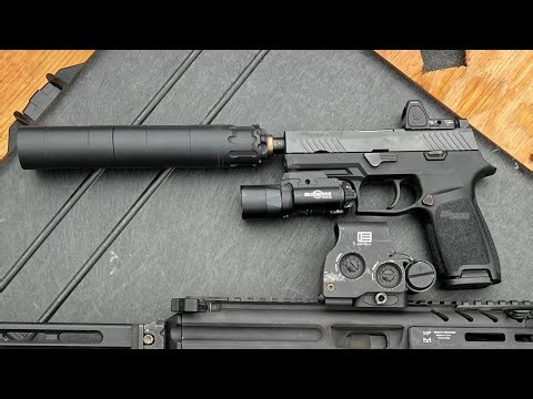 My Suppressed P320C breakdown (w/ Rugged Obsidian 9)