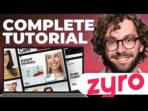 Zyro Website Builder Complete Tutorial for Beginners - Step by Step