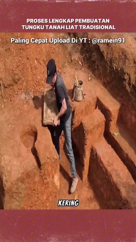 Proses Lengkap Pembuatan Tungku Tanah Liat Tradisional