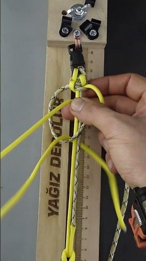 How to Make a Paracord Cobra Knot Bracelet - 2 Colors - #shorts