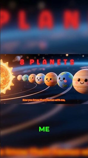 All 8 Planets: You Know Their Names Now!