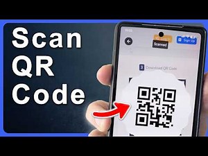 How To Scan A QR Code With Android (Any Phone!)