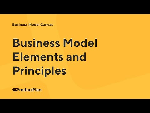 Business Model Elements and Principles