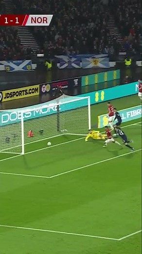 Norges mål mot Skottland
