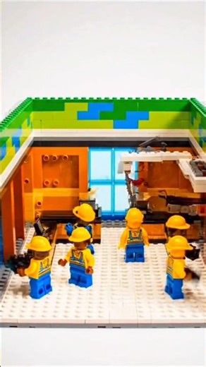 LEGO Supermarket Renovation Timelapse | Satisfying Build ASMR 🧱#lego #timelapse #asmr #miniature