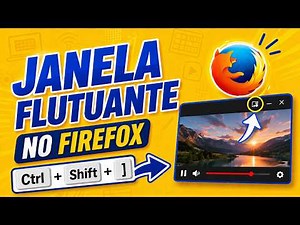 MOZILLA FIREFOX: What is the Keyboard Shortcut to Activate the Floating Window (Picture-in-Picture)