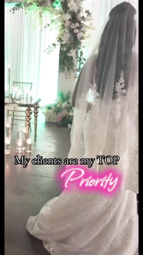 My clients are my top priority! #virtualweddingplanner #bride2026💍 #fyp #weddingtok
