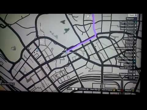 GTA 5 Dinka Double T Bike Location Map
