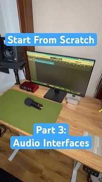 Part 3 Start From Scratch: Recording Audio Basics and Equipment #producer #audiointerface #logicpro