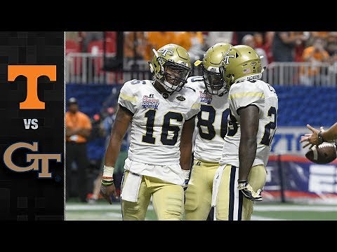 Tennessee vs. Georgia Tech Football Highlights (2017)
