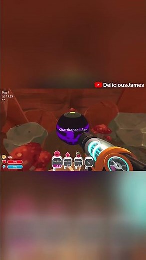 How to "open" treasure pods in Slime Rancher #shorts