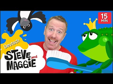 Die königliche Finger Familie + MEHR von Steve and Maggie Deutsch | Kurzgeschichten für Kinder