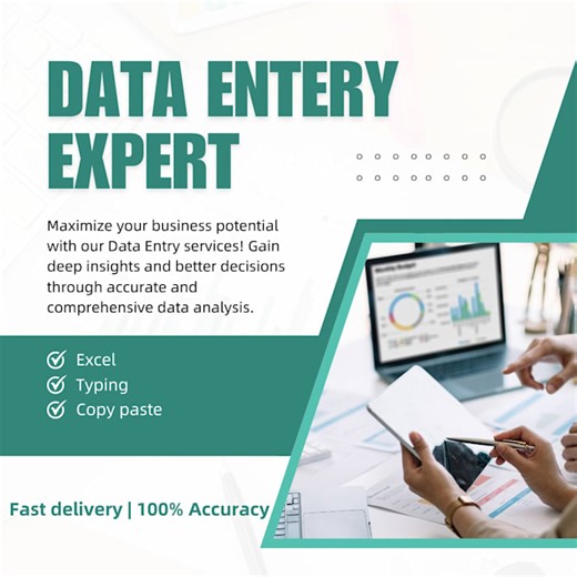 Geethedev_: I will do accurate data entry, excel typing, copy paste work for $20 on fiverr.com