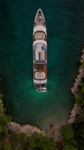 POV: Sunset on the Adriatic 🛥️ #YachtLife #Shorts