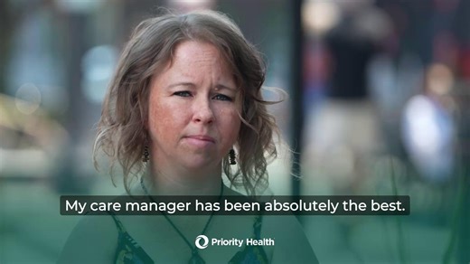 Chelsee Stark, 37, was diagnosed with Juvenile Rheumatoid Arthritis at age 6. She has suffered from severe and permanent joint damage and chronic pain for more than 30 years, leaving her permanently disabled. As a very young child, Chelsee’s doctors often told her she’d never walk again. “With my determination and strength to try to live a normal life paired with support from loved ones and access to great health insurance through Priority Health, I have overcome an incredible amount of challeng