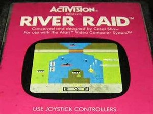 Classic Game Room - RIVER RAID review for Atari 2600