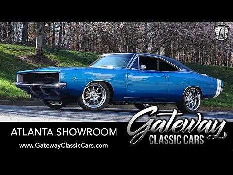 1968 Dodge Charger For Sale Gateway Classic Cars of Atlanta #1355