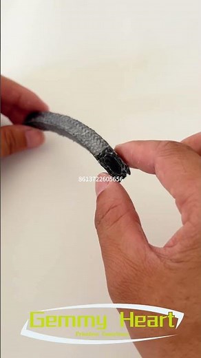 ‌High-Carbon Graphite-Impregnated Gland Packing for High-Pressure Seals Customizable