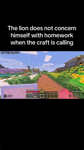 The Lion's Call in Minecraft Adventure