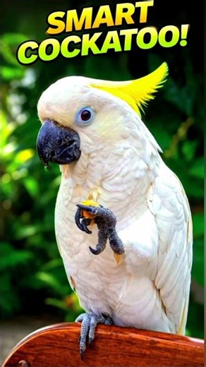 World’s Smartest Cockatoo Bird 🧠🦜 #shorts